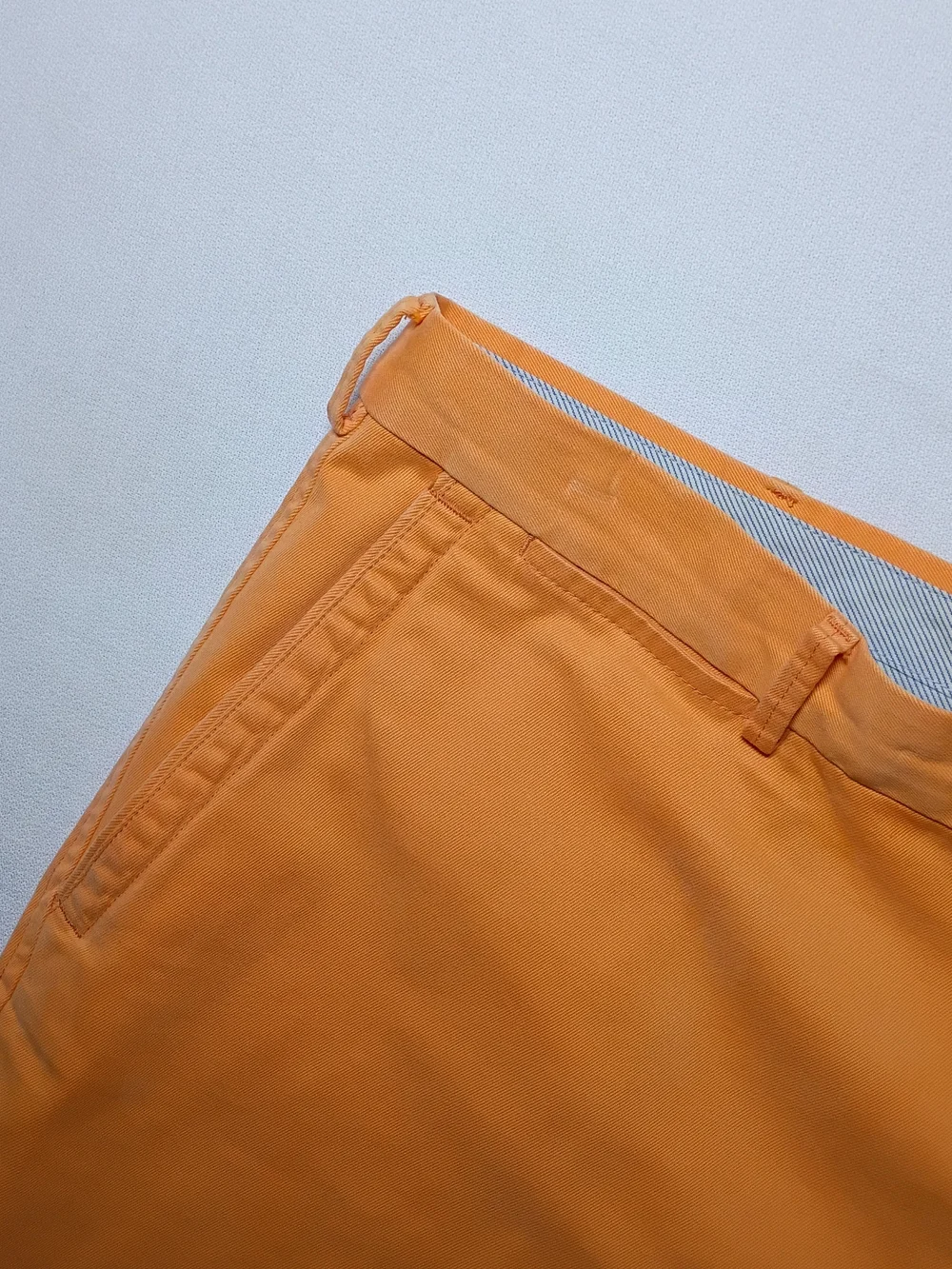 Peter Millar Mens Twill Flat Front Chino Shorts 38 Clay Orange 7